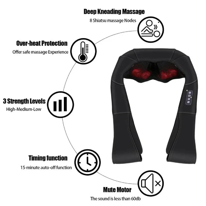 Shiatsu Masažer 3D PRO