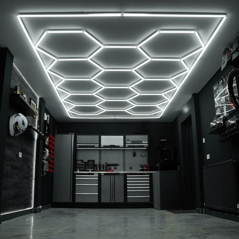 RIXME Honeycomb LED Garažna Rasvjeta – Osvijetli svoj prostor kao pravi profesionalac