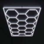 RIXME Honeycomb LED Garažna Rasvjeta – Osvijetli svoj prostor kao pravi profesionalac