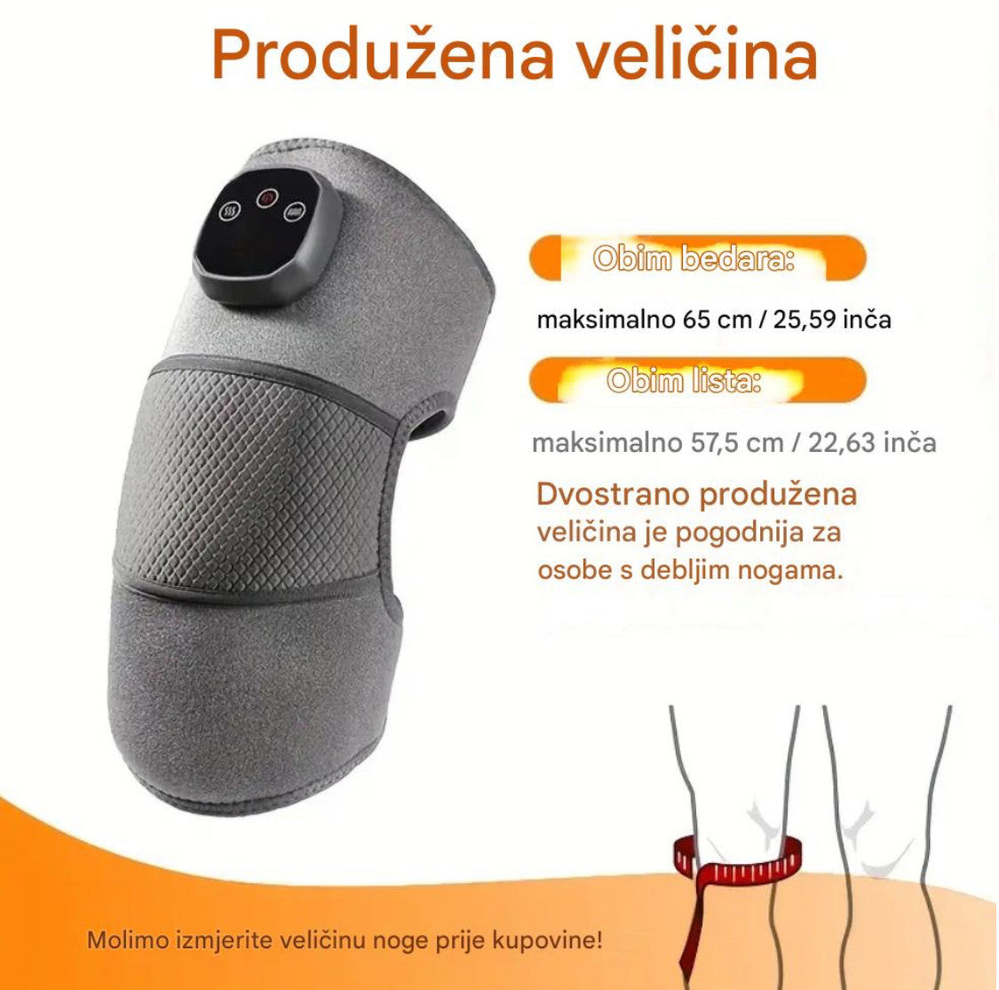 Masažer za koljena i rame sa grijanjem