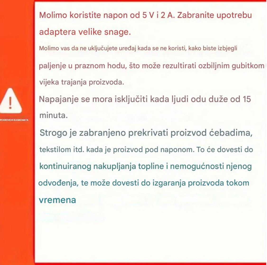 Masažer za koljena i rame sa grijanjem